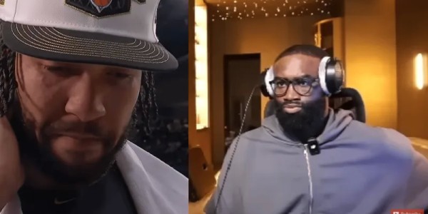 爱游戏体育官方网站-杰伦-布朗称赞布伦森：他是个狠人，尼克斯配得上冠军